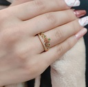 Anillo Quinceañera Oro 18 k