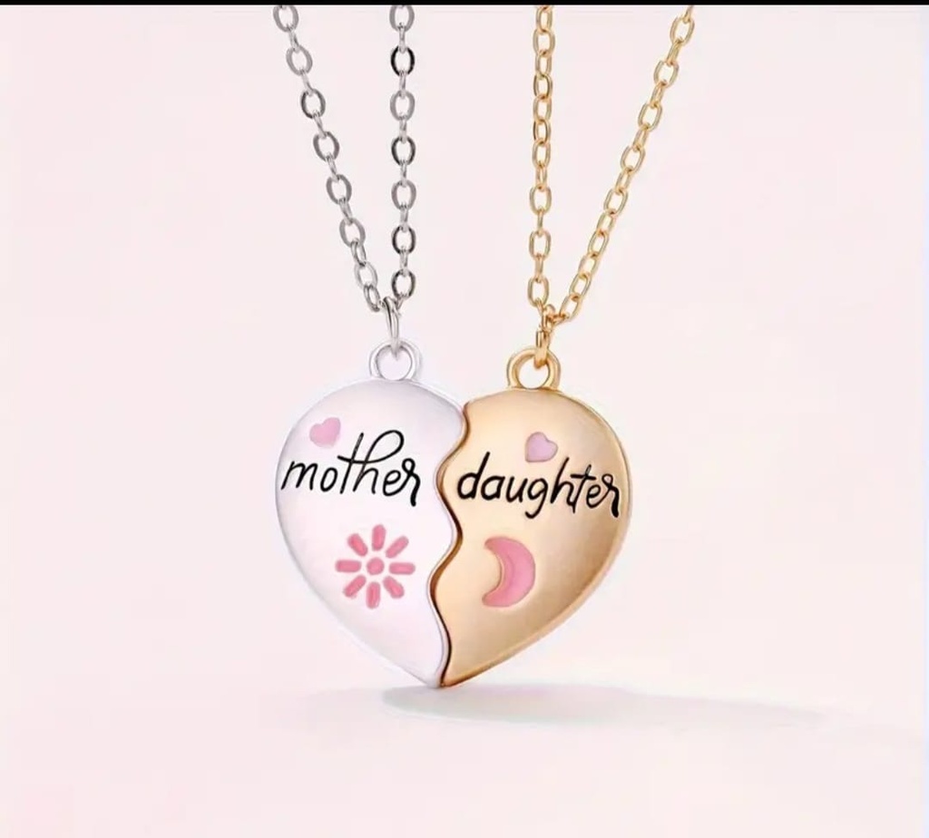 Conjunto Madre e Hija Corazones Covergold 