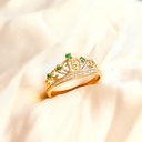 Anillo Quinceañera Oro 18 k