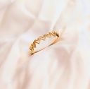 Anillo Corazones Oro 18 k