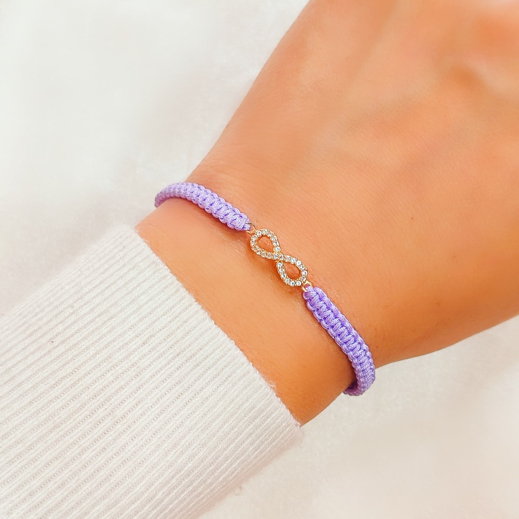 Pulsera Hilo Infinito Oro 18k