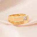 Anillo Solitario Oro 18k