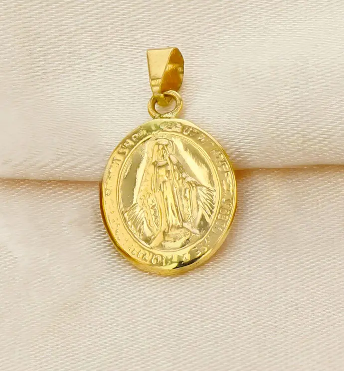 Dije Virgen del Milagro Oro 18k