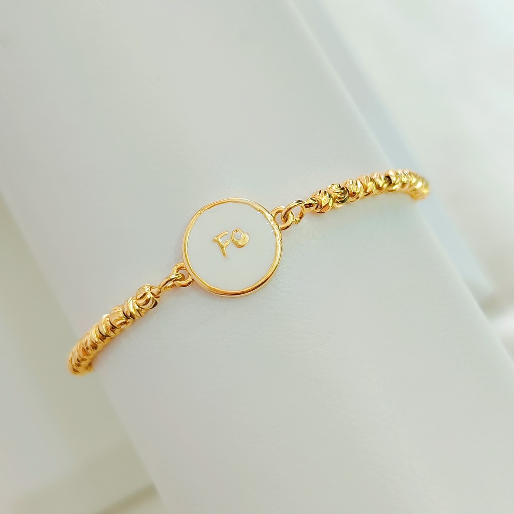 Pulsera Fe Covergold  